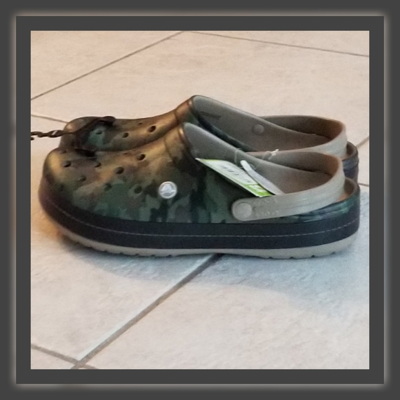 Mens CROCS Crocband Camo II Size 12 - Picture 3 of 4
